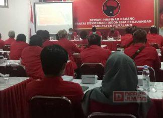 DPC PDI Perjuangan Pemalang Gelar Rakor Persiapan HUT PDI Perjuangan