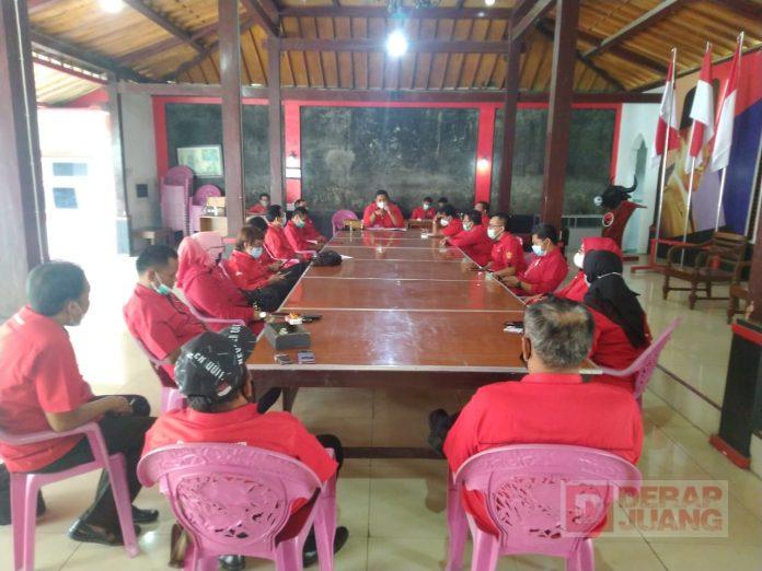 DPC PDI Perjuangan Sragen Gelar Rapat Koordinasi Persiapan HUT PDI Perjuangan ke-48