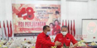 DPC PDI Perjuangan Wonosobo Meriahkan HUT PDI Perjuangan