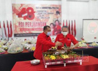 DPC PDI Perjuangan Wonosobo Meriahkan HUT PDI Perjuangan