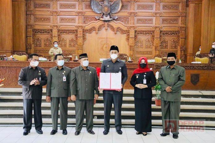DPRD Kabupaten Klaten Gelar Sidang Paripurna Penetapan Paslon MULYO