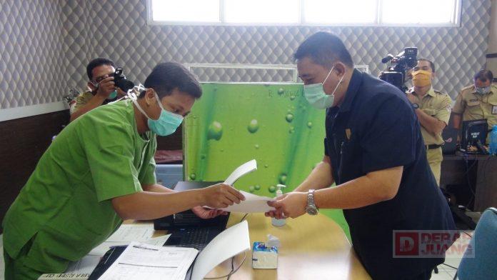 Demi Memutus Penyebaran Covid-19, Taufik Yakinkan Masyarakat Lakukan Vaksinasi