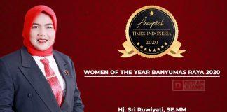 Hj. Sri Ruwiyati Terima Anugerah TIMES Indonesia 2020
