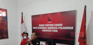 Jelang HUT PDI Perjuangan ke-48, Rustoyo Pimpin Rapat Koordinasi DPC PDI Perjuangan Kabupaten Tegal