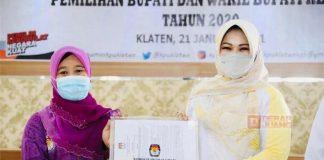 KPU Kabupaten Klaten Tetapkan Paslon MULYO Sebagai Bupati dan Wakil Bupati Klaten Terpilih