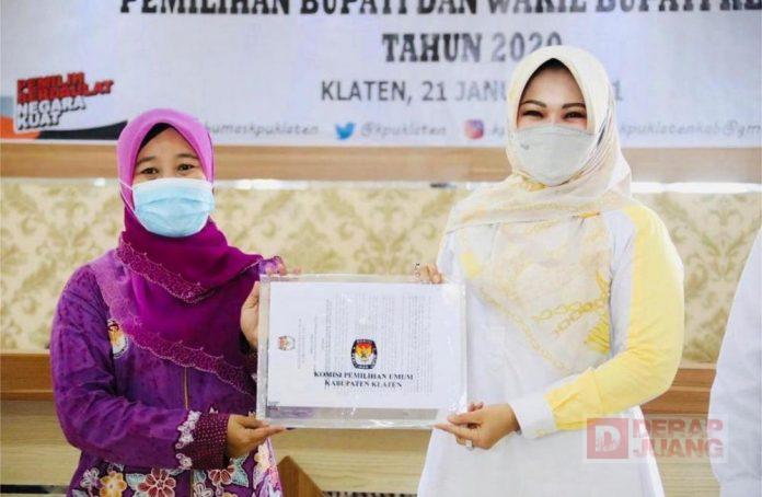 KPU Kabupaten Klaten Tetapkan Paslon MULYO Sebagai Bupati dan Wakil Bupati Klaten Terpilih