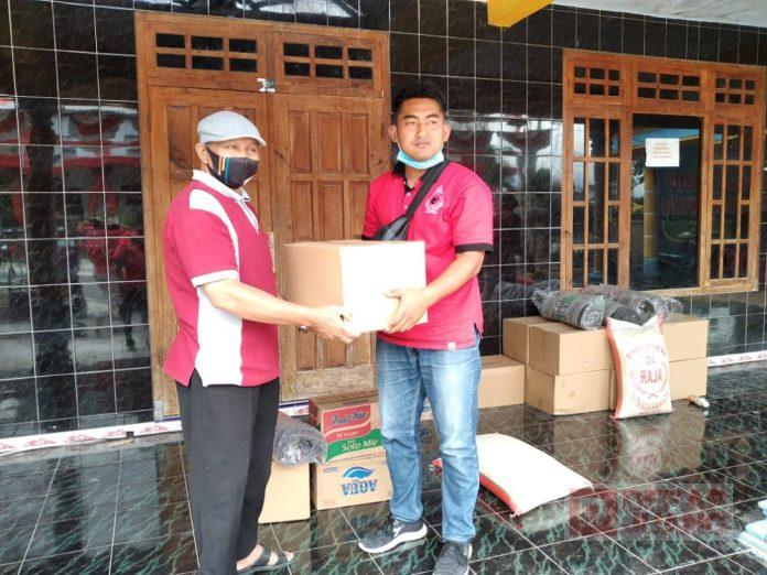 Komunitas Juang Kabupaten Klaten Gelar Bakti Sosial Untuk Pengungsi Gunung Merapi