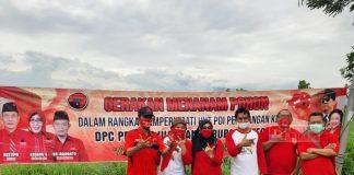 Lestarikan Alam, DPC PDI Perjuangan Kabupaten Tegal Lakukan Gerakan Penanaman Pohon