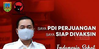 Masan: Sukseskan Program Vaksinasi Covid-19, Saya Siap di Vaksin