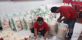 DPC PDI Perjuangan Kab. Banyumas Siapkan 6 Ton Beras untuk Kader Partai dan Masyarakat