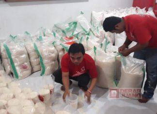 DPC PDI Perjuangan Kab. Banyumas Siapkan 6 Ton Beras untuk Kader Partai dan Masyarakat