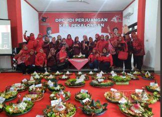 PDI Perjuangan Kab. Pekalongan Semarakan HUT Partai
