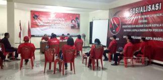 DPC PDI Perjuangan Kota Magelang Lakukan Koordinasi Persiapan HUT ke-48