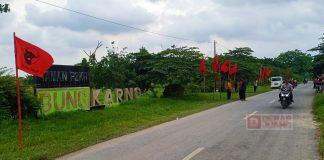 PDI Perjuangan Kota Tegal Kibarkan 500 Bendera Partai