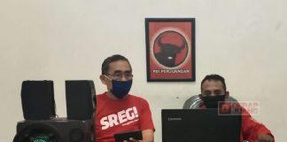 PDI Perjuangan Kota Tegal Ikuti Webinar Pengumuman Tiga Rekor Muri PDI Perjuangan