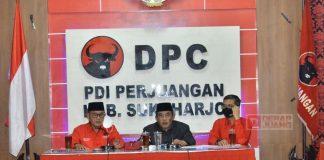 Sambut HUT Partai, DPC PDI Perjuangan Sukoharjo Gelar Rapat Koordinasi