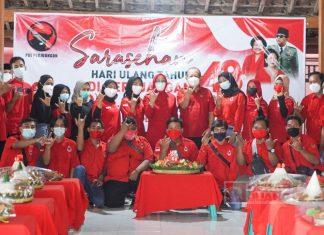 Partisipasi Komunitas Juang Grobogan dalam Helatan HUT PDI Perjuangan