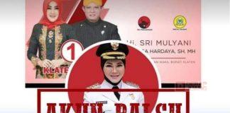 Pencemaran Nama Baik Bupati Klaten Melalui Akun Facebook Palsu