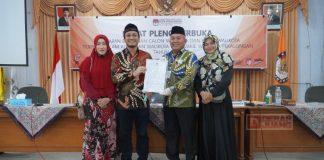 Penetapan Paslon ALADIN Sebagai Walikota dan Wakil Walikota Pekalongan