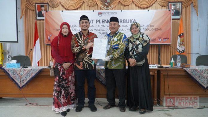 Penetapan Paslon ALADIN Sebagai Walikota dan Wakil Walikota Pekalongan