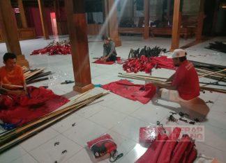 Peringati HUT PDI Perjuangan, Kader Grobogan Kibarkan 1.000 Bendera Partai