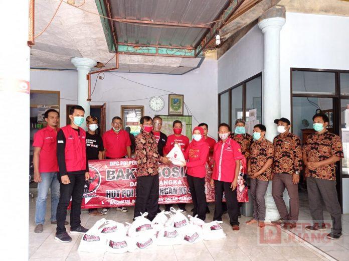Peringati HUT ke 48, PDI Perjuangan Kebumen Adakan Bakti Sosial