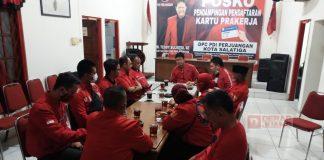 Rakor Sambut HUT PDI Perjuangan di Kota Salatiga
