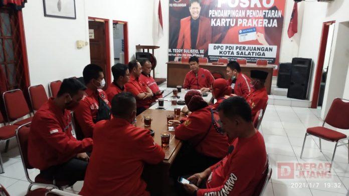 Rakor Sambut HUT PDI Perjuangan di Kota Salatiga