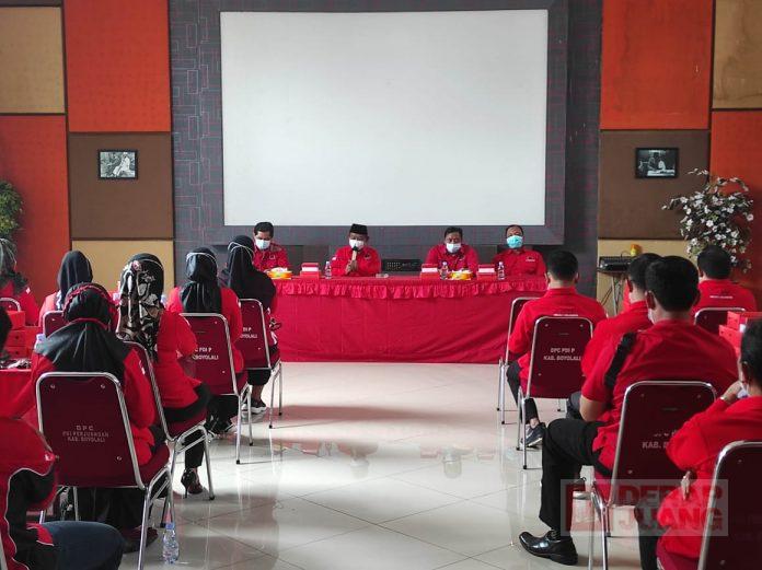 Rapat Perdana dan Evaluasi Kemenangan Mutlak Pilkada Boyolali Tahun 2020