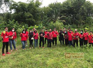 Realisasikan Instruksi Partai, DPC Temanggung Gelar Tanam Pohon