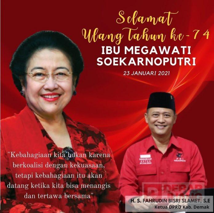 Slamet; Selamat Ulang Tahun Ibunda Ketua Umum