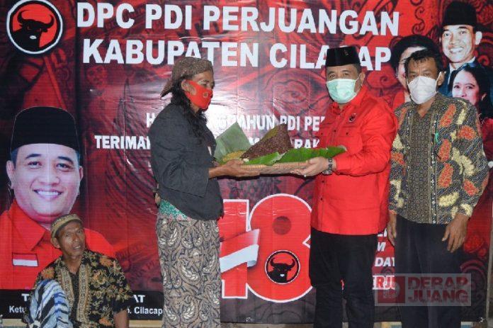 Taufik; PDI Perjuangan Akan Selalu Berada di Tengah Masyarakat