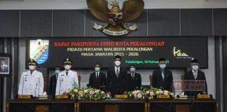 Agung Satria Beri Ucapan Kepada Walikota dan Wakil Walikota Kota Pekalongan