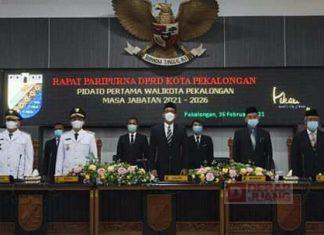 Agung Satria Beri Ucapan Kepada Walikota dan Wakil Walikota Kota Pekalongan