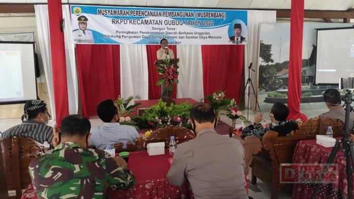 Agus Siswanto: Musrenbang Jadi Titik Awal Peningkatan Perekonomian di Gubug