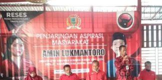 Amin Lukmantoro, Lakukan Reses Penjaringan Aspirasi Masyarakat di Dapil IV Kebumen