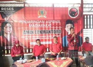 Amin Lukmantoro, Lakukan Reses Penjaringan Aspirasi Masyarakat di Dapil IV Kebumen
