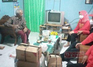 BAGUNA PDI Perjuangan Kebumen Berikan Bantuan Kepada Masyarakat Terdampak Banjir dan Tanah Longsor