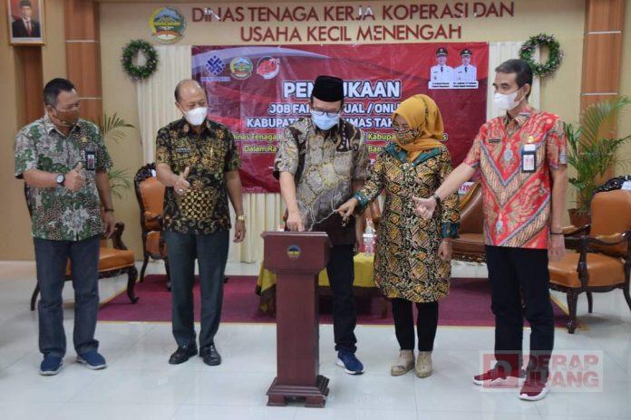 Buka Job Fair 2021 Virtual, Bupati Banyumas Siapkan 4.280 Lowongan Kerja