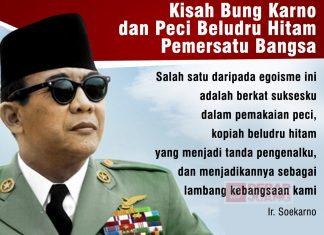Kisah Bung Karno dan Peci Beludru Hitam Pemersatu Bangsa