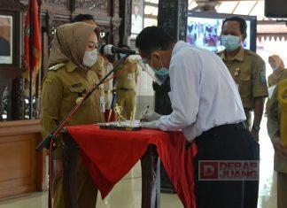 Bupati Purbalingga Ambil Sumpah Janji 138 Pegawai Pemerintah