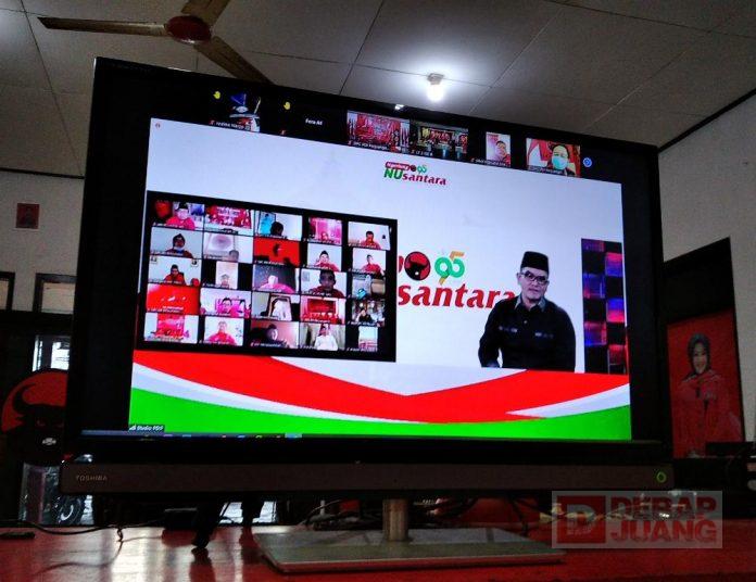 DPC PDI Perjuangan Kabupaten Klaten Ikuti Talk Show Harlah NU ke-95 Secara Virtual