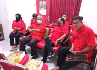DPC PDI Perjuangan Kota Pekalongan Ikuti Seminar DPD Partai Secara Virtual