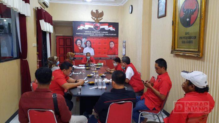 DPC PDI Perjuangan Kudus Gelar Rakor Persiapan Bantuan Bencana