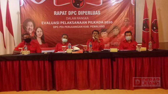 DPC PDI Perjuangan Pemalang Selenggarakan Pleno DPC Diperluas dengan Agenda Evaluasi Pilkada 2020