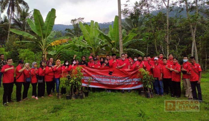 Gerakan Tanam Pohon PDI Perjuangan Wonosobo