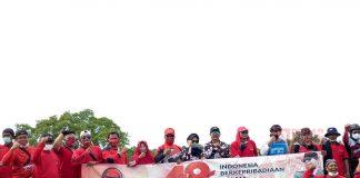 Gowes Sehat DPC PDI Perjuangan Brebes