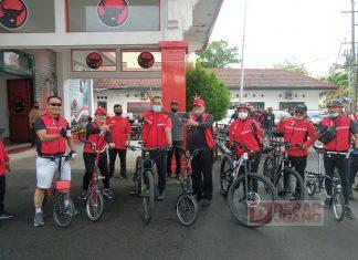 Gugah Kebugaran, Gowes Bersama Banteng Jateng
