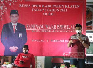 Hamenang Wajar Ismoyo Serap Aspirasi Masyarakat Kecamatan Trucuk