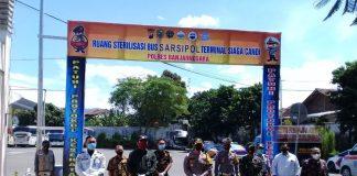 Ismawan Setya Handoko Hadiri Peresmian Ruang Sterilisasi Bus Sarsipol Terminal Siaga Candi